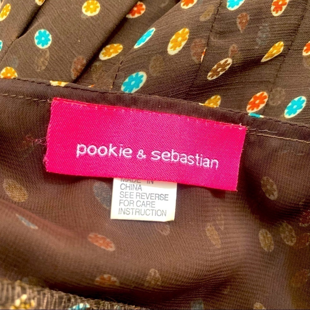 POOKIE & SEBASTIAN BABYDOLL DRESS - Picture 5 of 6